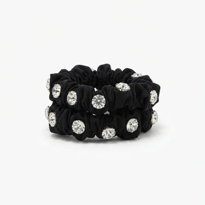 Studded Hair Ties ( 1 pair )
