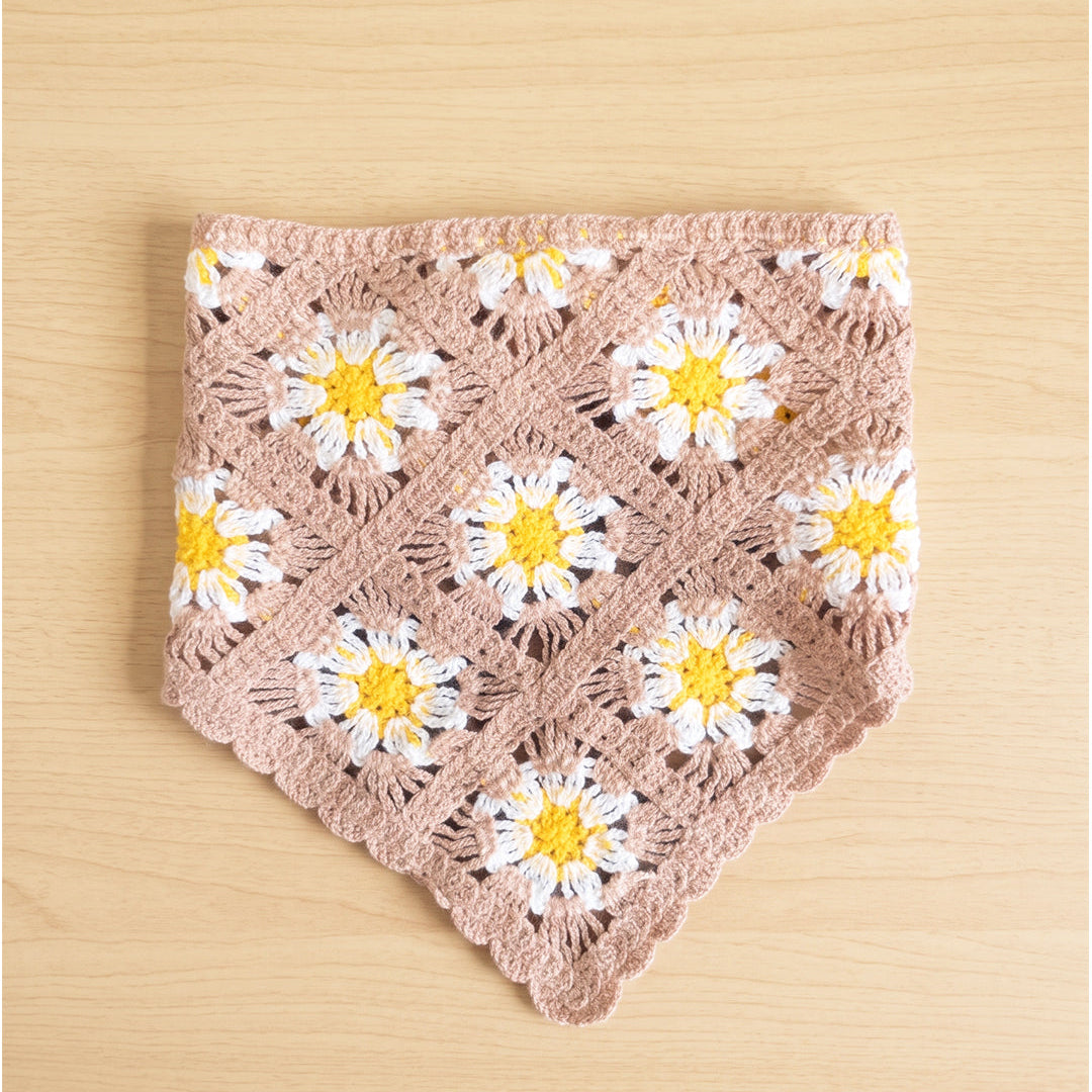 Crochet Bandanas ( Beige)
