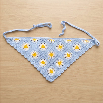Crochet Bandanas ( Blue)