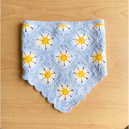 Crochet Bandanas ( Blue)