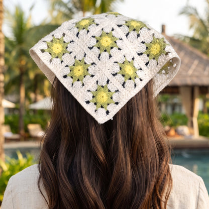 Crochet Bandanas ( Green)