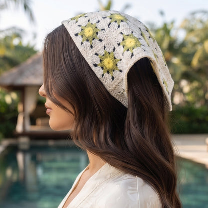 Crochet Bandanas ( Green)