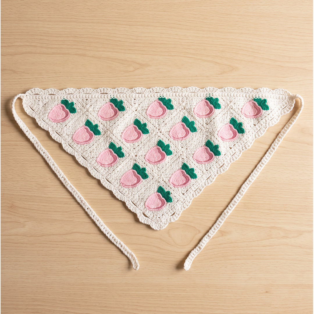 Crochet Bandanas ( Pink)