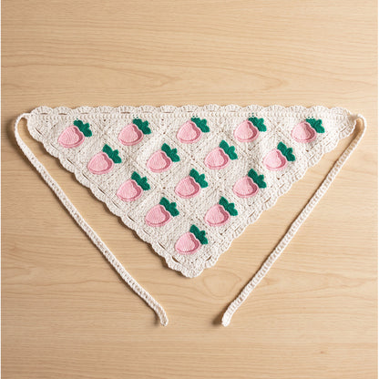 Crochet Bandanas ( Pink)