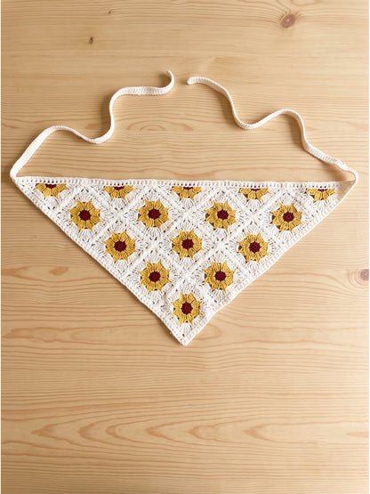 Crochet Bandanas ( Yellow )
