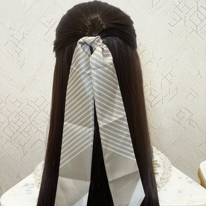 Printed Soft Tie Scarves and Hair Bands