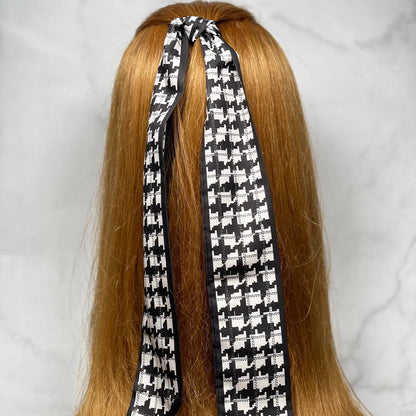 Printed Soft Tie Scarves and Hair Bands