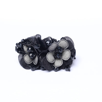 Crystal & Floral Embellished Hair Clips (Single)