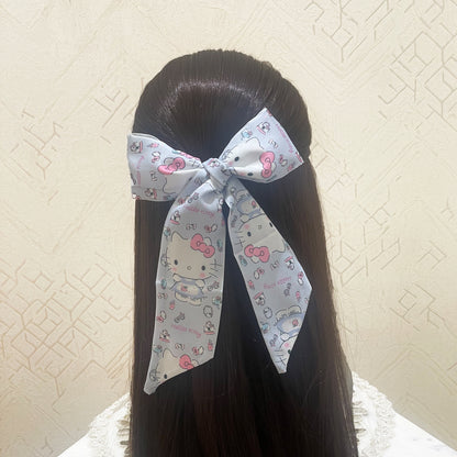 Printed Soft Tie Scarves and Hair Bands