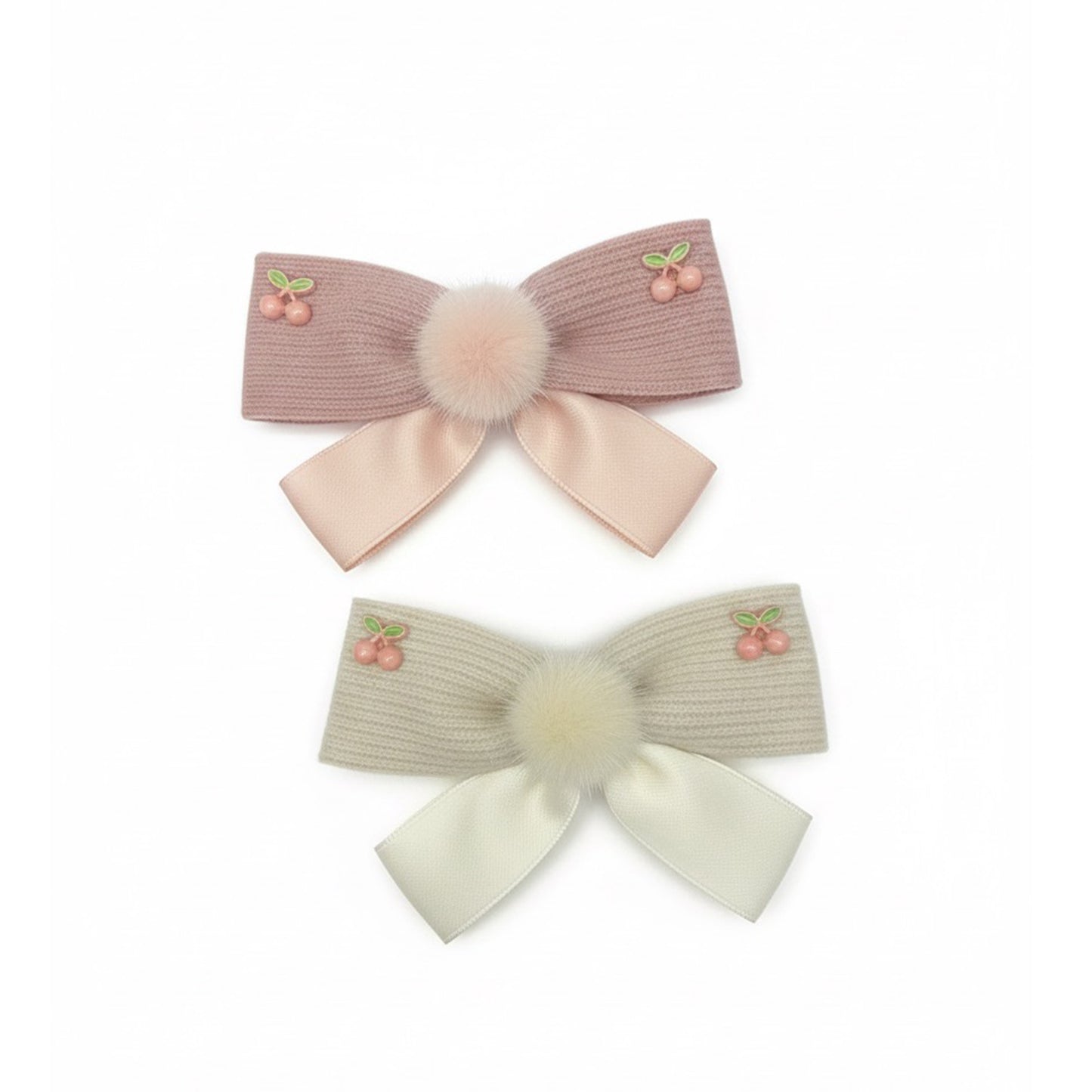Trendy Bow with Pom Pom