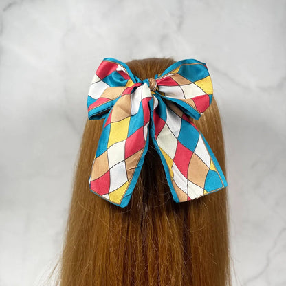 Printed Soft Tie Scarves and Hair Bands
