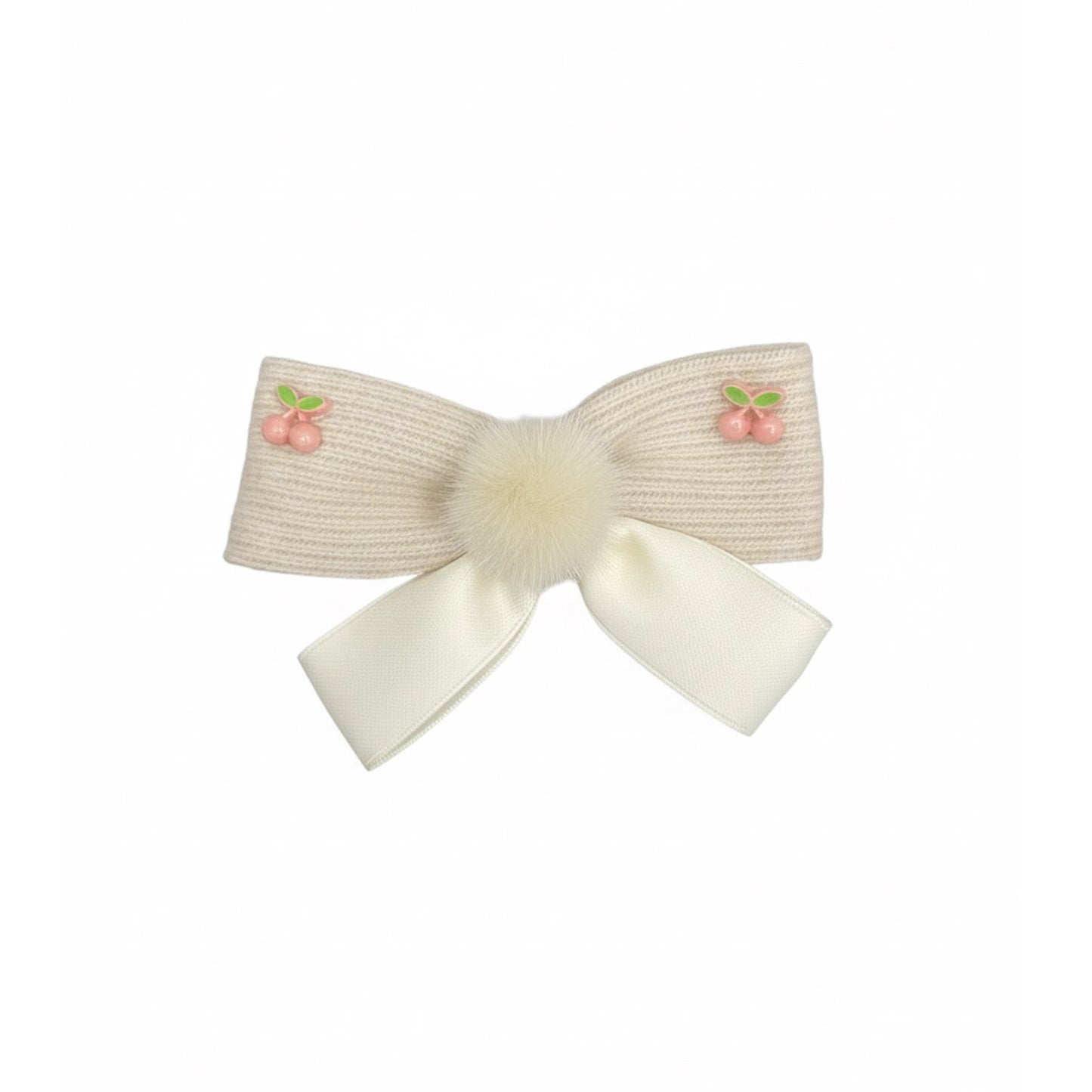 Trendy Bow with Pom Pom
