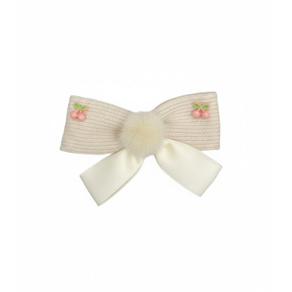 Trendy Bow with Pom Pom