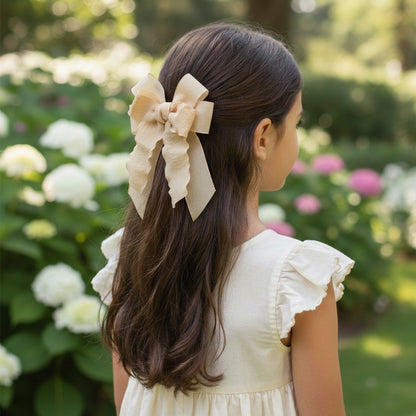 Organza Bow Clips (Pack of 3)