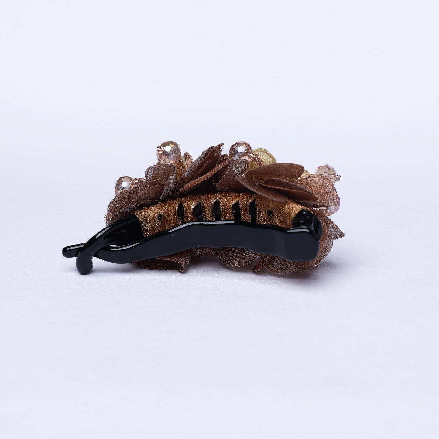 Crystal & Floral Embellished Hair Clips (Single)