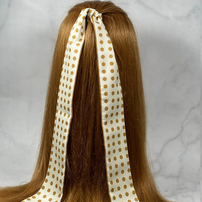 Printed Soft Tie Scarves and Hair Bands