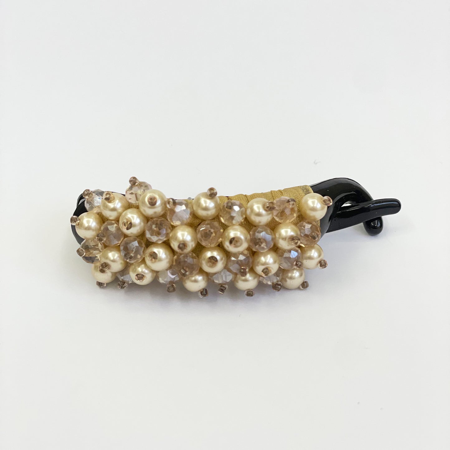 Crystal Embellished Hair Clip with Beads (Single)