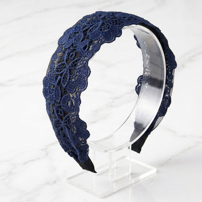 Medium Broad Lacy Hairbands