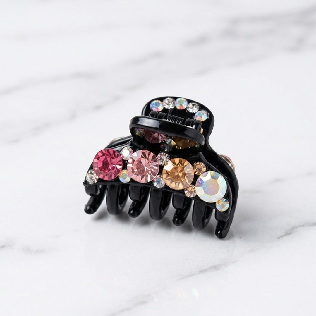 Embellished Mini Hair Claws (Pack Of 6)
