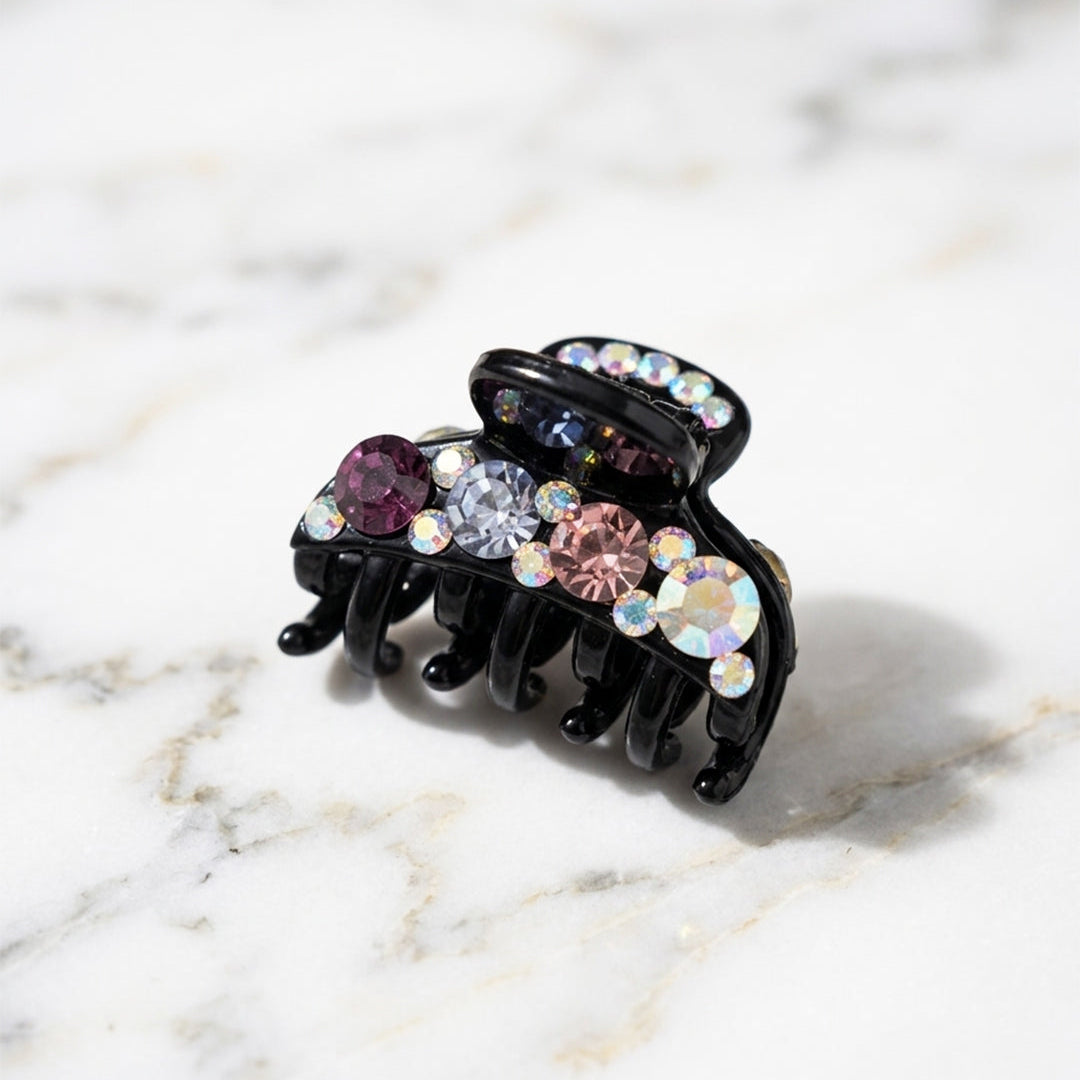 Embellished Mini Hair Claws (Pack Of 6)