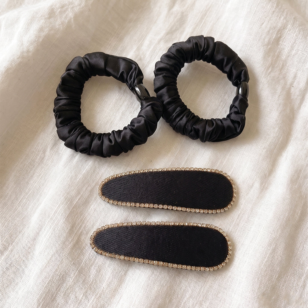 Studded Tic Tac with Hair Ties