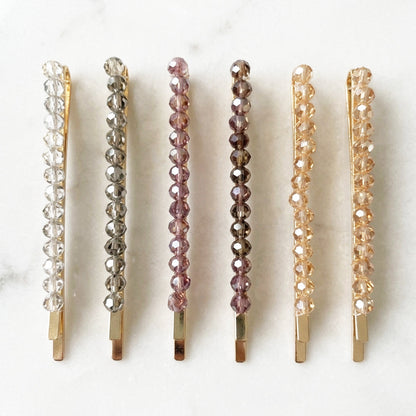 Embellished Crystal hair Pins