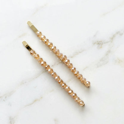 Embellished Crystal hair Pins