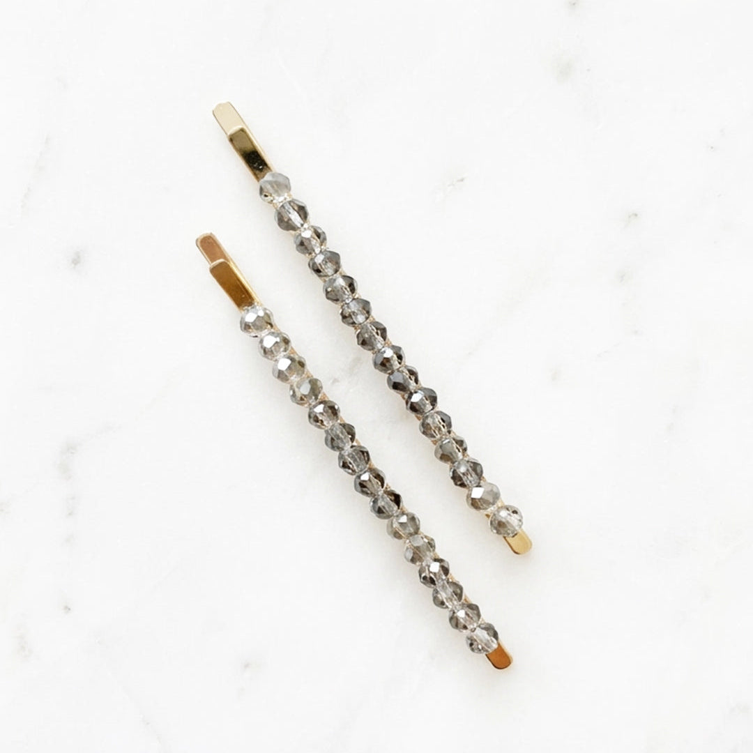 Embellished Crystal hair Pins