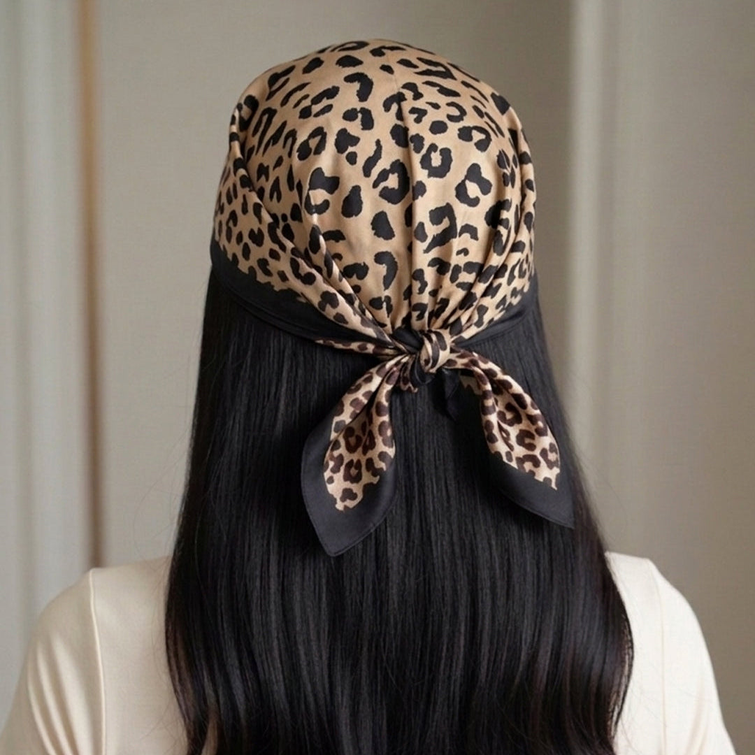 The Safari Muse Silk Scarf