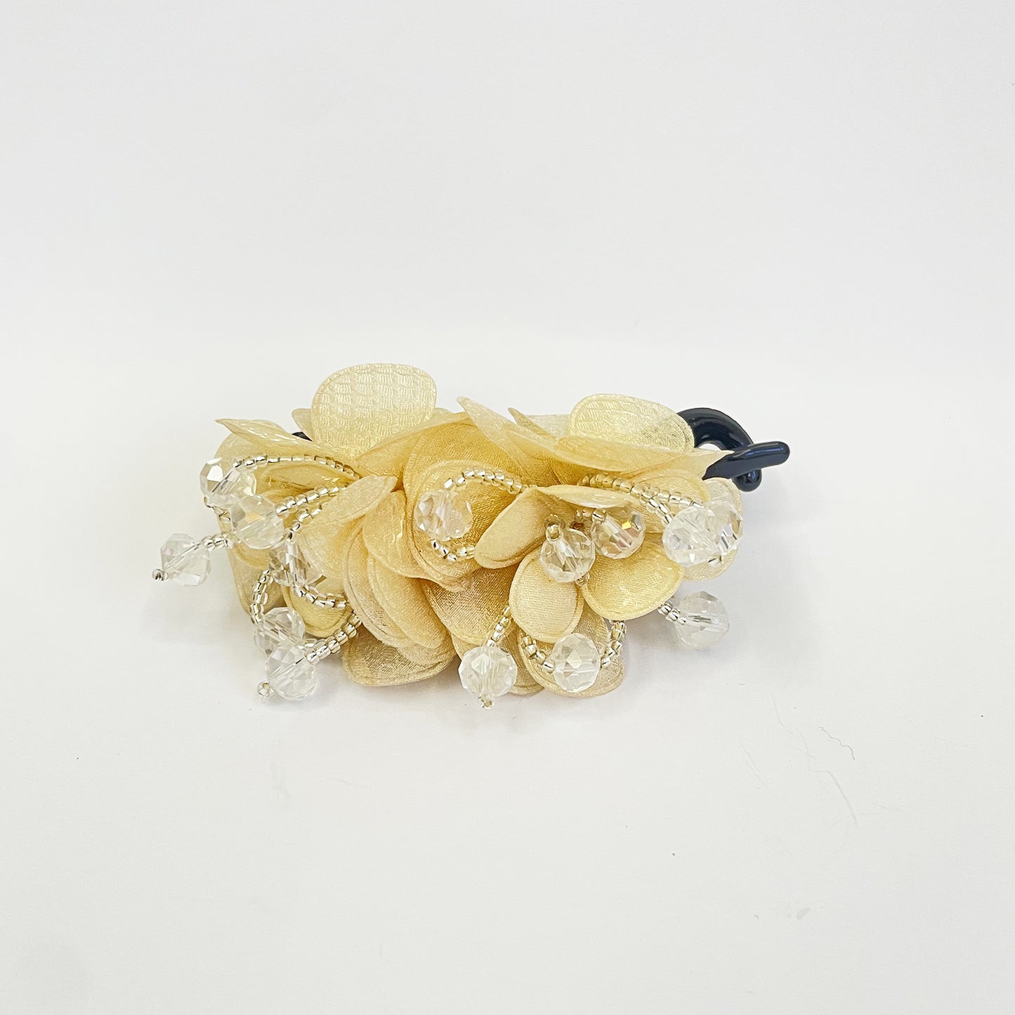 Crystal & Floral Embellished Hair Clip (Single)