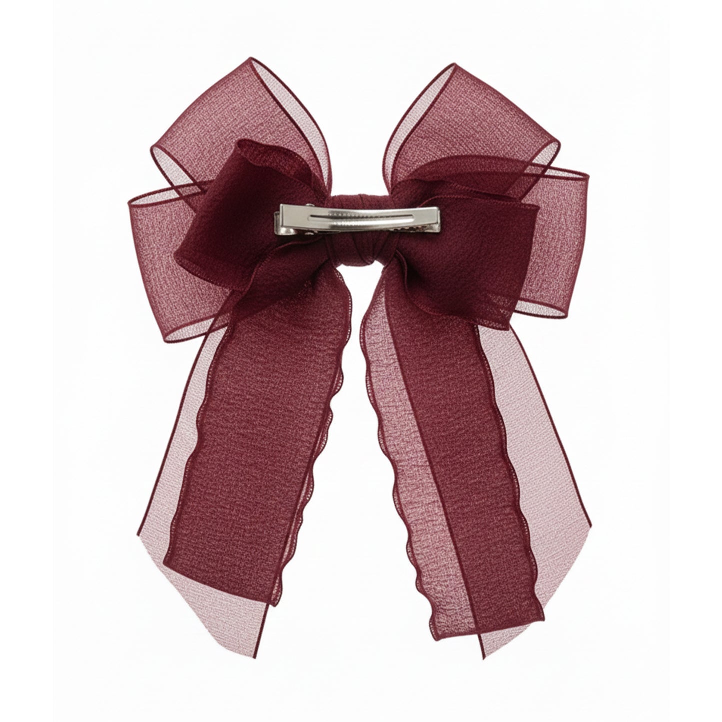 Organza Bow Clips (Pack of 3)