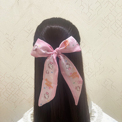 Printed Soft Tie Scarves and Hair Bands