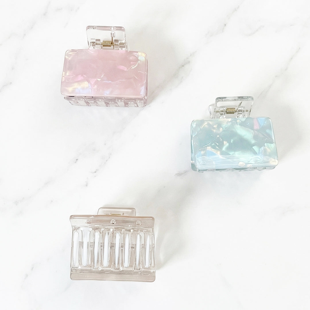 Pearl Hair Claw Clips 2nd (Pack of 3)