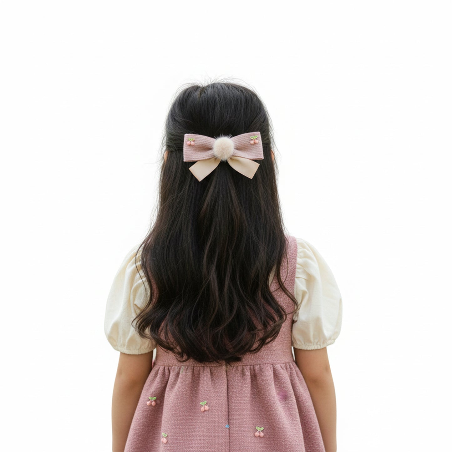 Trendy Bow with Pom Pom