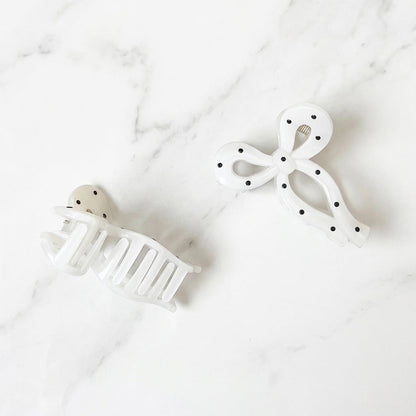 Bow Hair Claw Clips (Pack of 4)